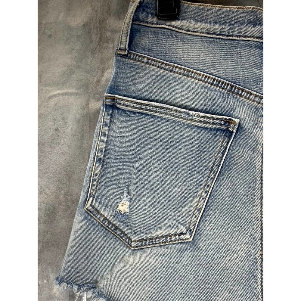 Silver Jeans Co. Women's Indigo High-Rise Distressed Highly Desirable Short SZ29 - Picture 6 of 11